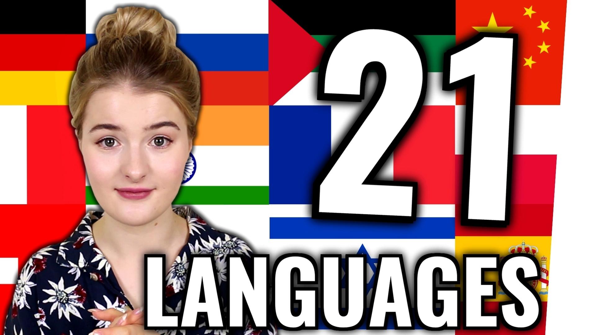 Dieses Mädchen spricht 21 Sprachen