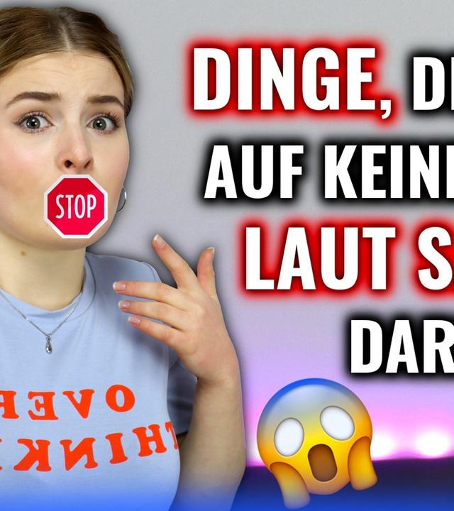 DINGE, die man auf keinen Fall LAUT sagen darf - LiDiRo