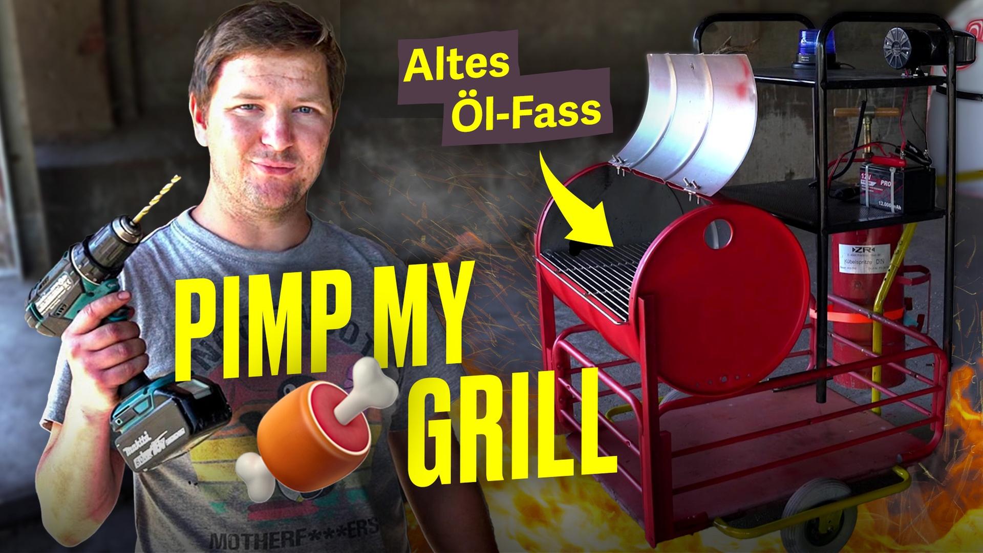 DIY-Challenge: ULTIMATIVEN Grill selber bauen I Hundert Hektar Heimat