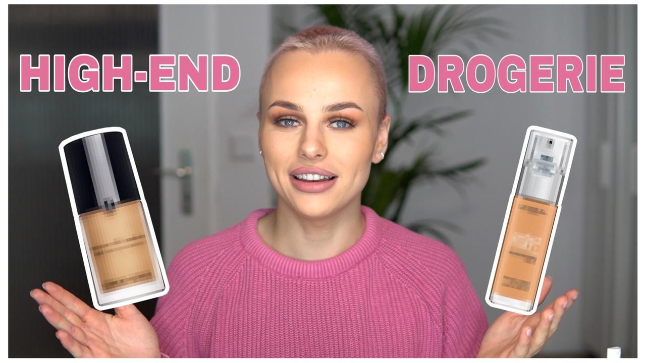 Drogerie vs. High-End Foundation im VERGLEICH - Welche ist BESSER?