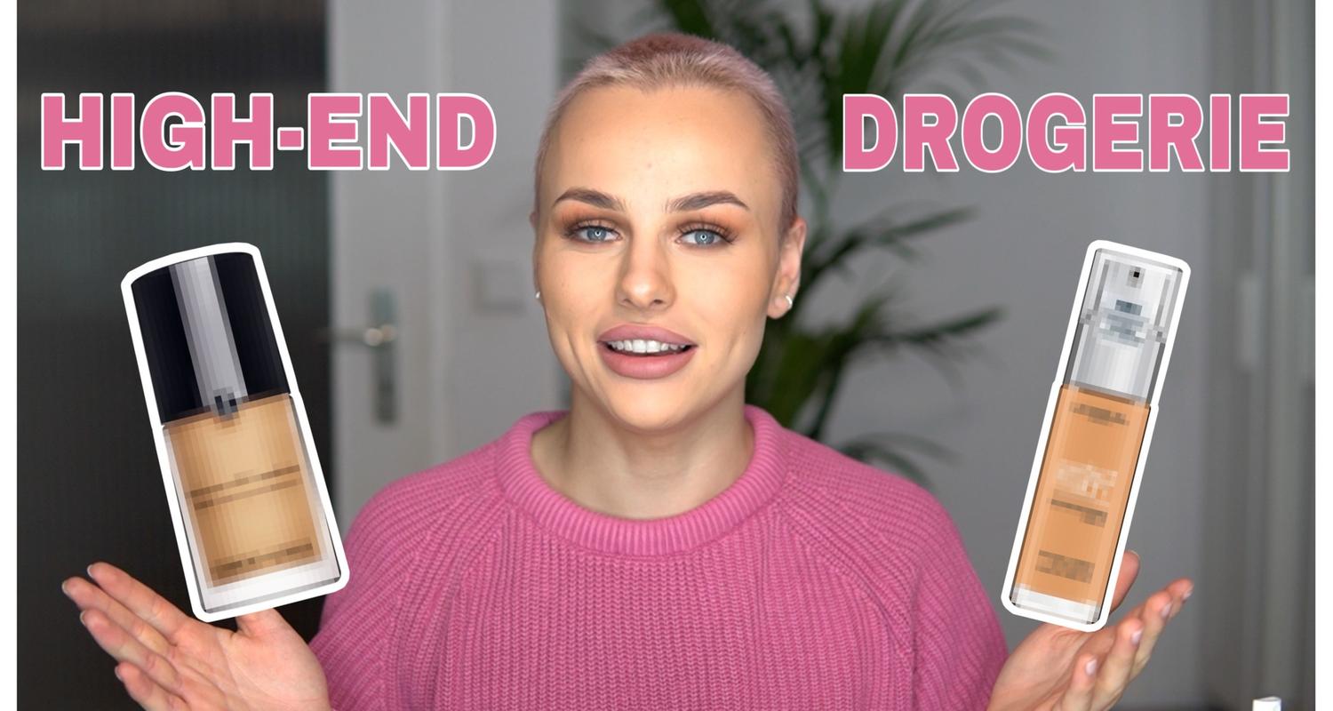 Drogerie vs. High-End Foundation im VERGLEICH - Welche ist BESSER?