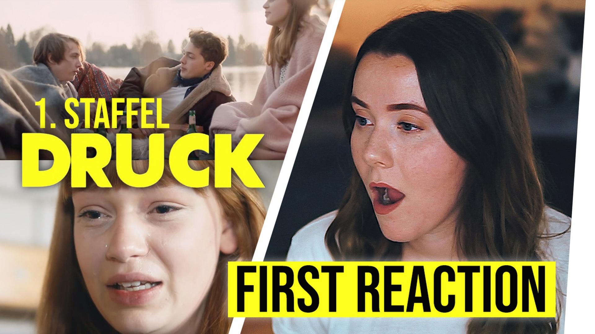 DRUCK STAFFEL 1 - ERSTE REAKTION auf die KOMPLETTE STAFFEL :O (deutsch)