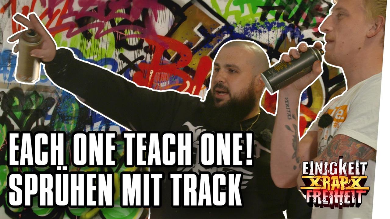 "Each one teach one!" - Graffiti sprühen mit TRACK
