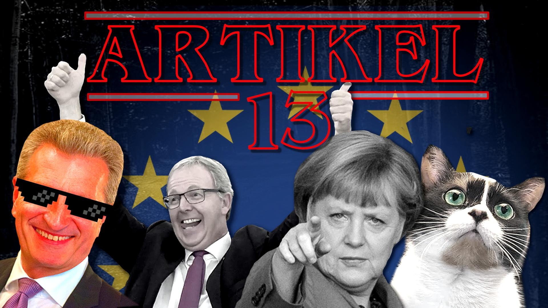 EHRLICHE EU WERBUNG: ARTIKEL 13! GEF*CKT!!11! LOL!!1!