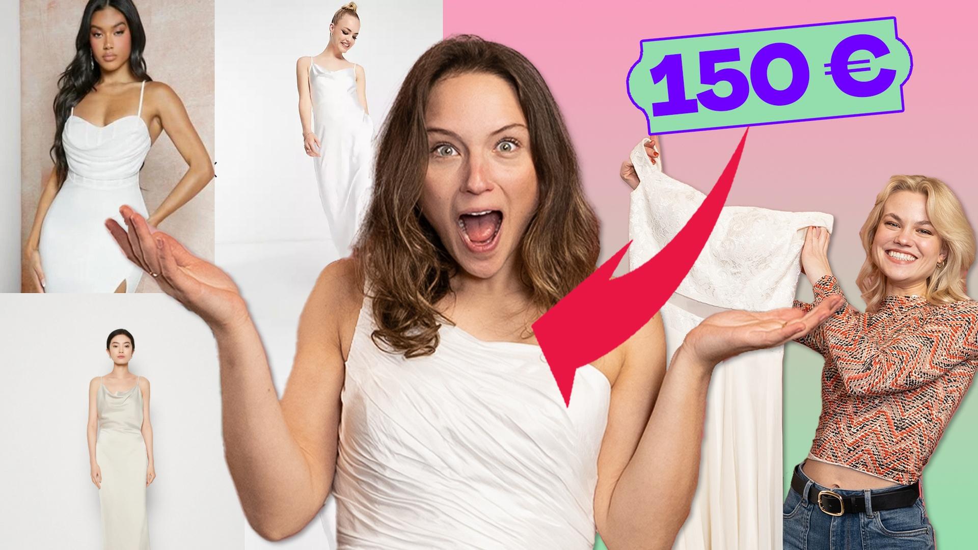Ein Hochzeitskleid für unter 150 EURO?! Mit @miekefraatz