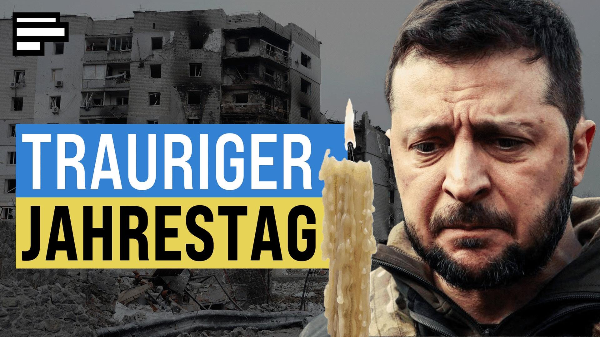 Ein Jahr Krieg in der Ukraine: Zahlen und Fakten