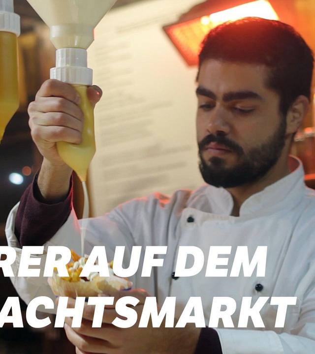 Ein Syrer im Weihnachtsstress