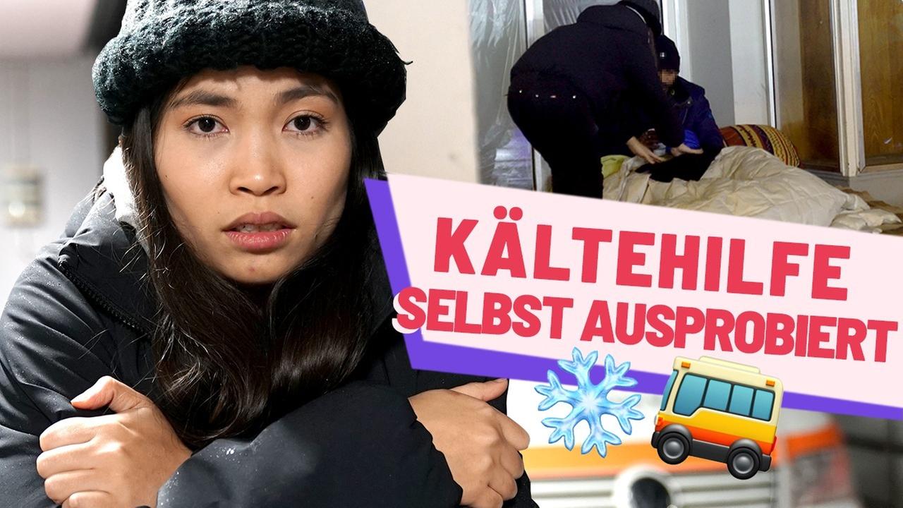 Eine Nacht Obdachlosen helfen (Kältebus)