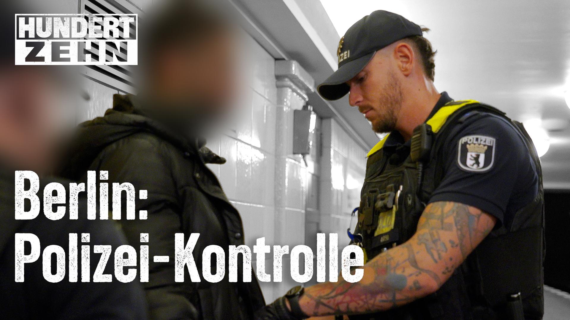 Einsatzkräfte am Hermannplatz - HUNDERTZEHN