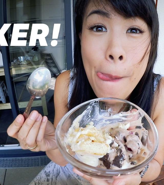 Eis machen ohne Eismaschine - schönschlau