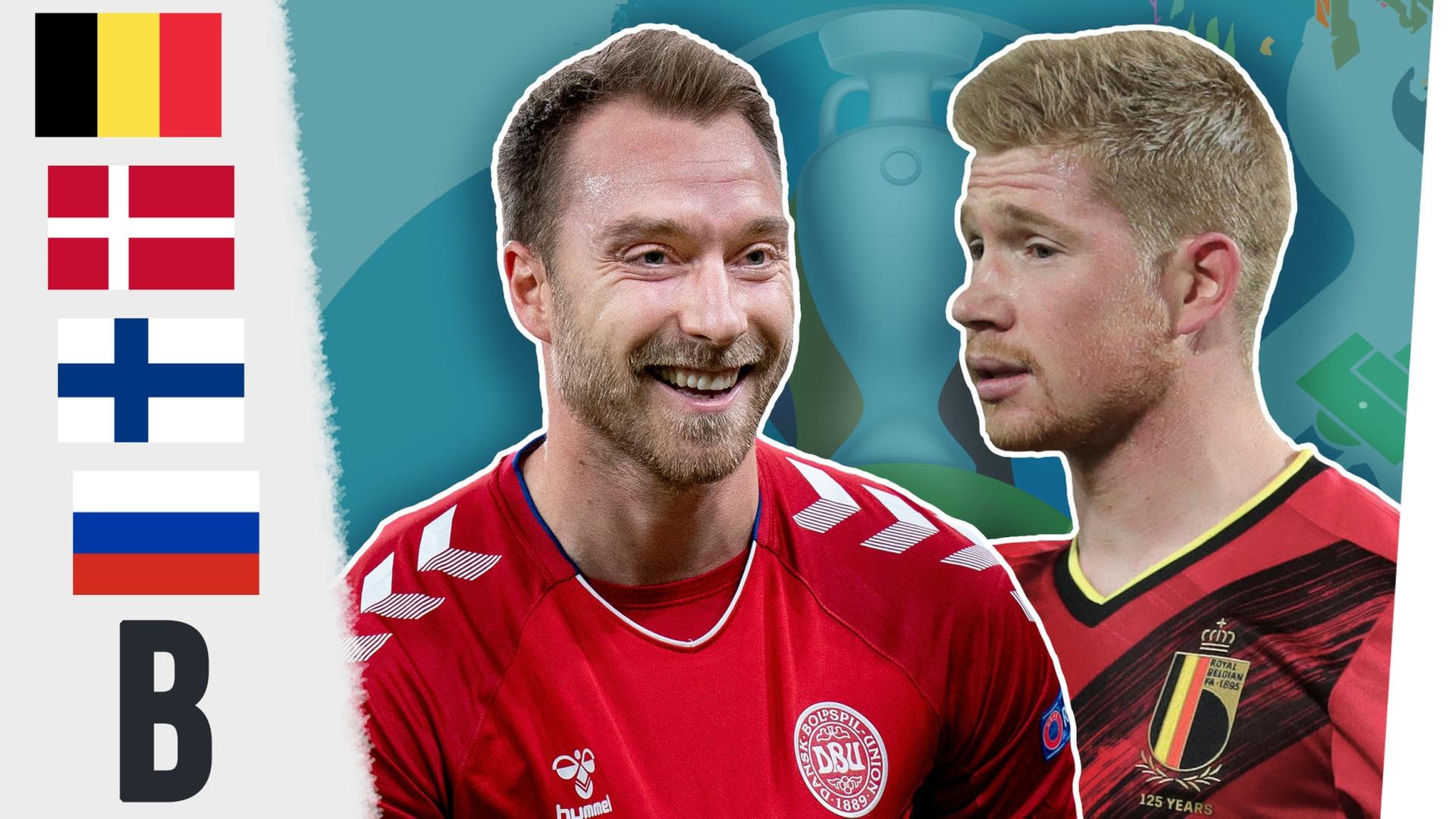 EM-Vorschau: Ist Belgien titelreif & wie stark ist Dänemark? - Gruppe B