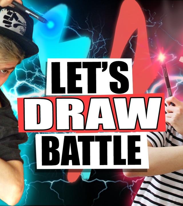 EPIC Let's Draw Battle ft. Wailam - Kostas Kind