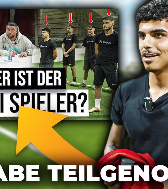 ER hat bei „FIND THE PRO“ teilgenommen! 