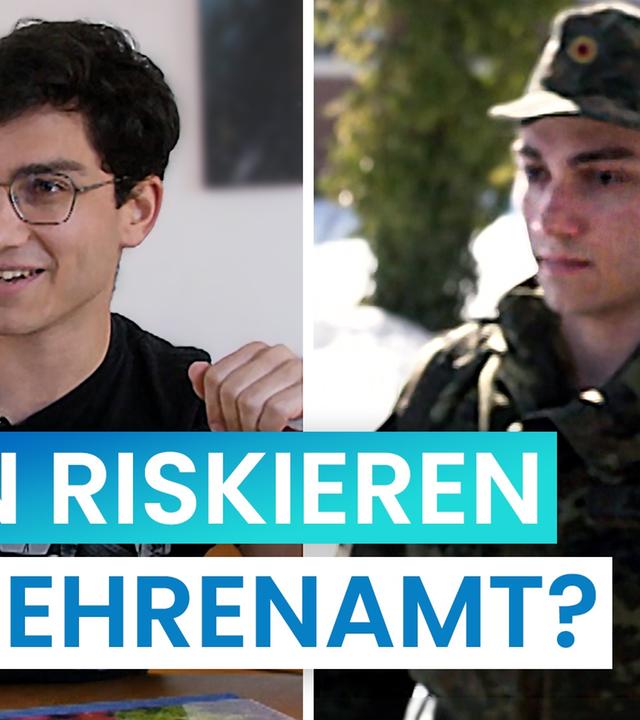 Er will im Notfall helfen: Student wird Reservist - reporter