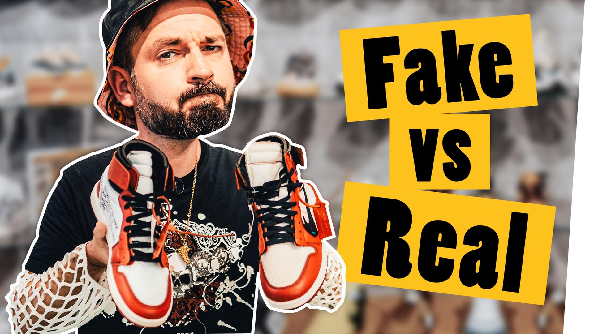 Erkenne die Fake-Sneaker -- Das schaffst du nie!