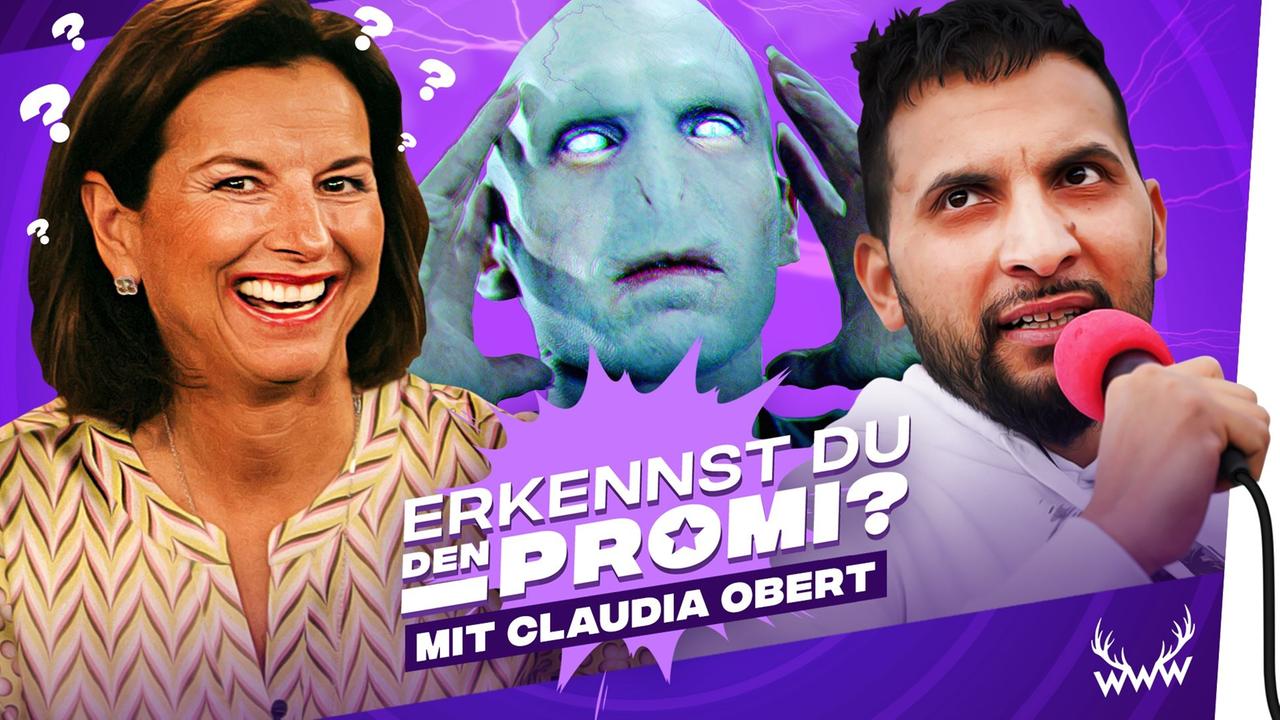 Erkennst DU den Promi? (mit Claudia Obert)