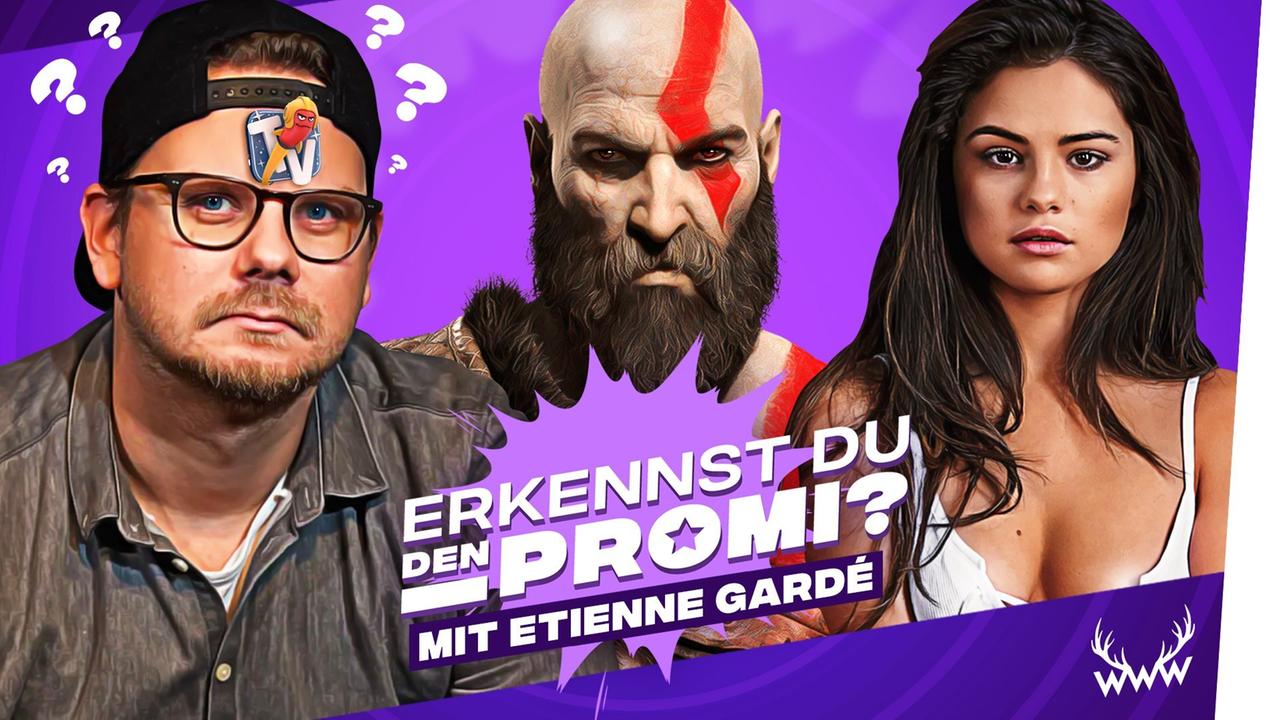 Erkennst DU den Promi? (mit Etienne Gardé) - Gamescom-Special