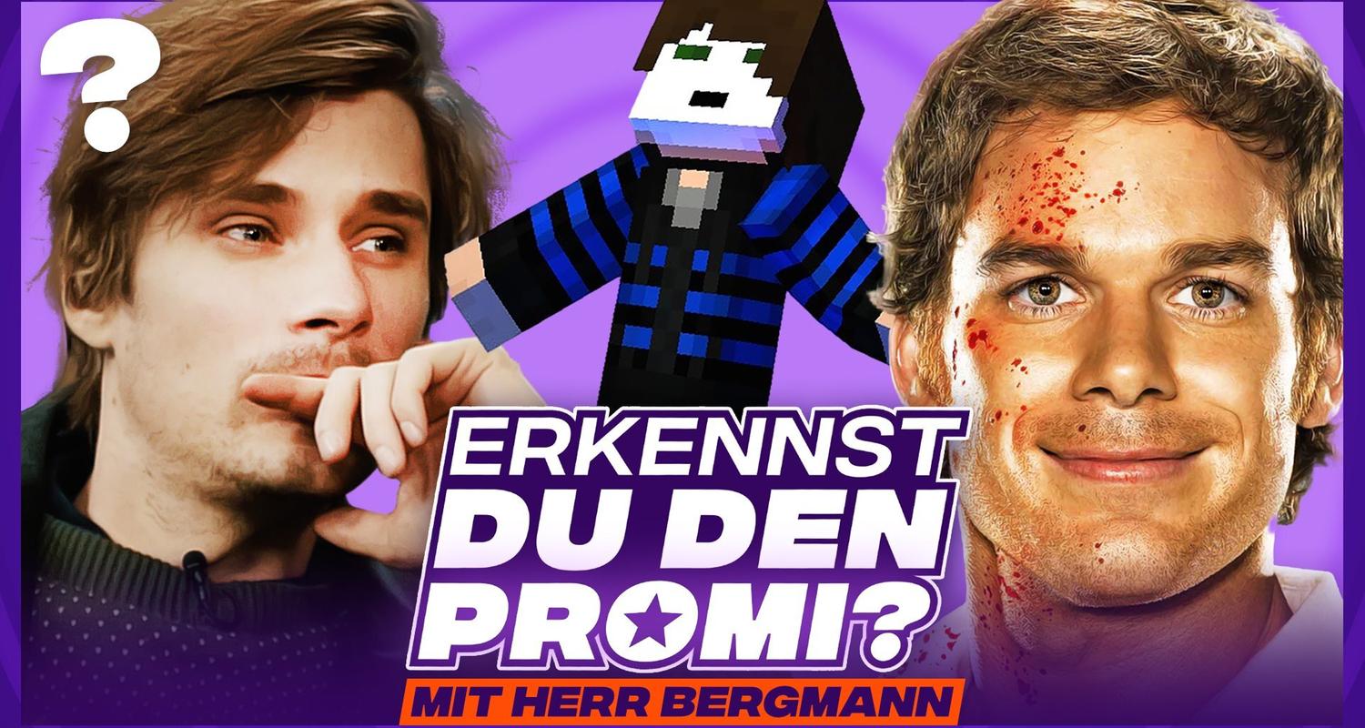 Erkennst DU den Promi? (mit Herr Bergmann)