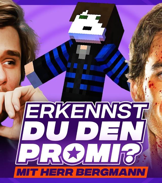 Erkennst DU den Promi? (mit Herr Bergmann)