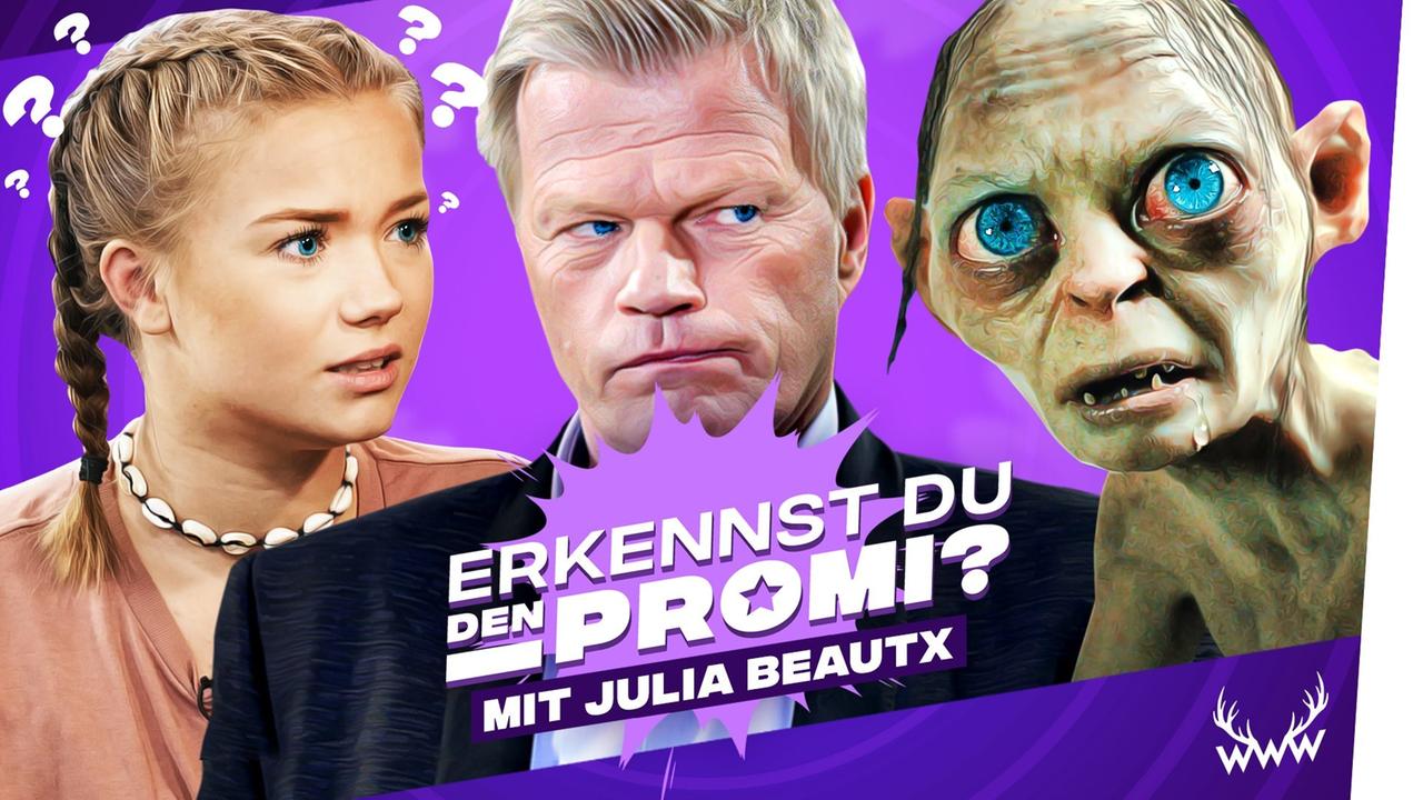 Erkennst Du den Promi? (mit Julia Beautx)
