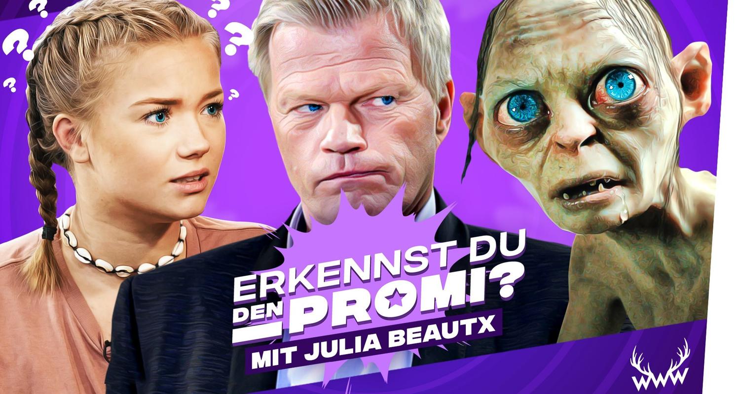 Erkennst Du den Promi? (mit Julia Beautx)