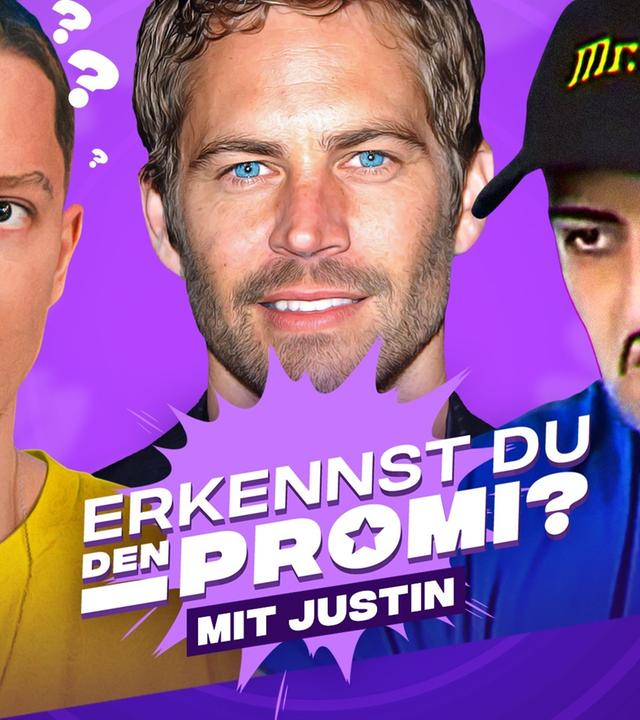 Erkennst DU den Promi? (mit Justin)