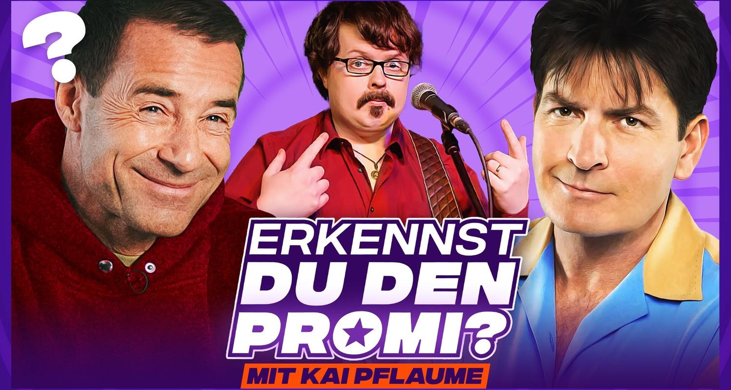 Erkennst DU den Promi? (mit Kai Pflaume)