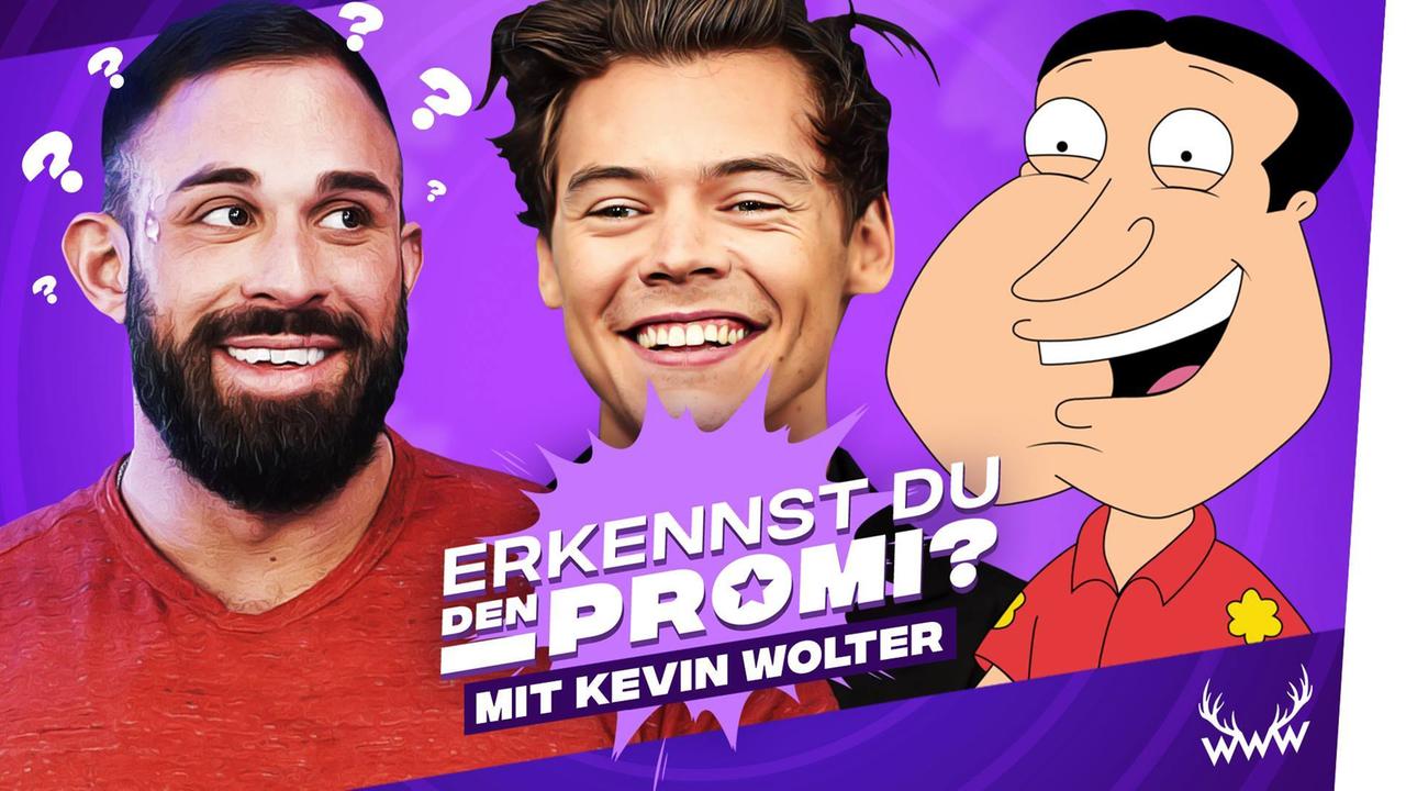 Erkennst DU den Promi? (mit Kevin Wolter)