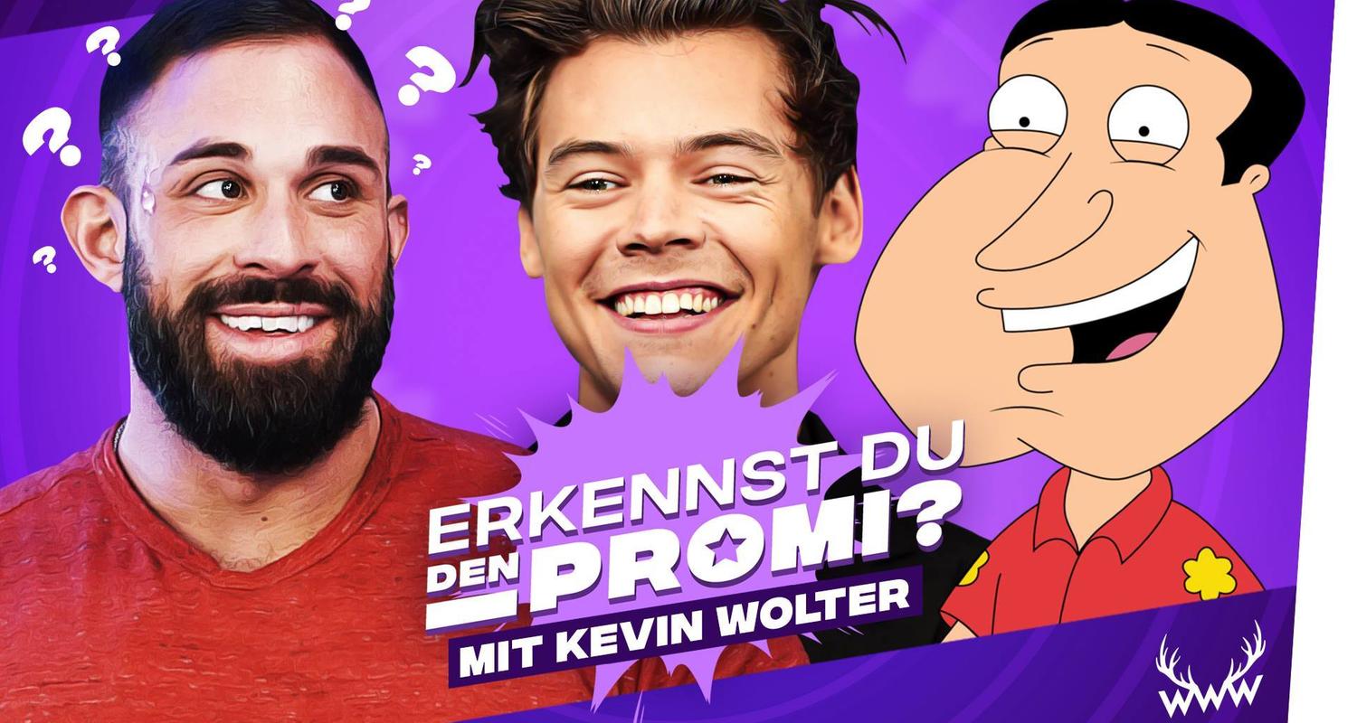 Erkennst DU den Promi? (mit Kevin Wolter)