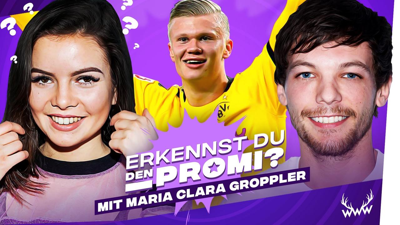 Erkennst DU den Promi? (mit Maria Clara Groppler)