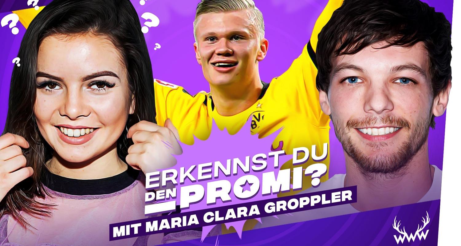 Erkennst DU den Promi? (mit Maria Clara Groppler)