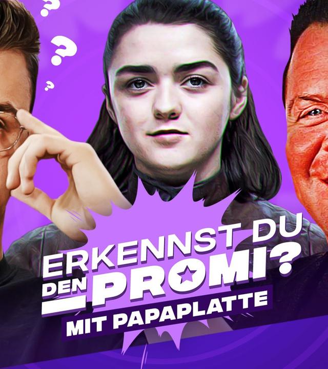 Erkennst DU den Promi? (mit Papaplatte)