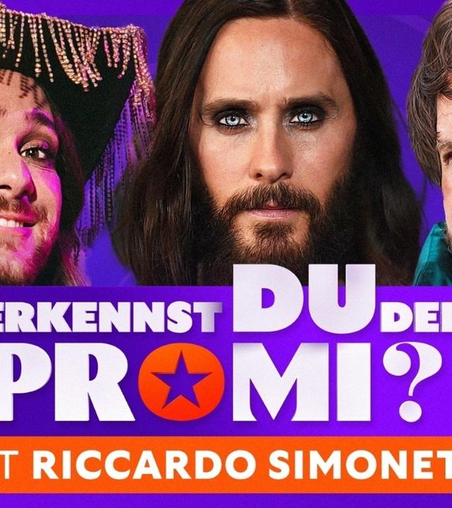 Erkennst DU den Promi? (mit Riccardo Simonetti)