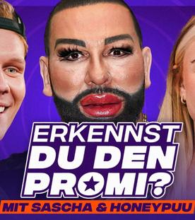 Erkennst DU den Promi? (mit Sascha & HoneyPuu)