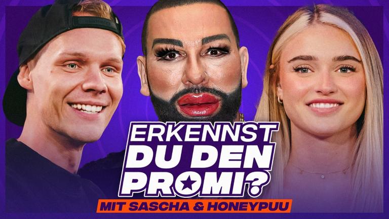 Erkennst DU den Promi? (mit Sascha & HoneyPuu)