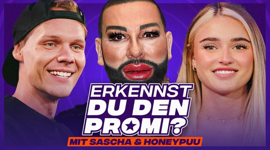 Erkennst DU den Promi? (mit Sascha & HoneyPuu)
