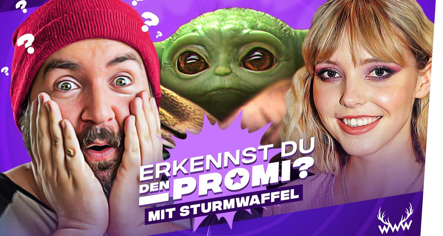 Erkennst DU den Promi? (mit Sturmwaffel)