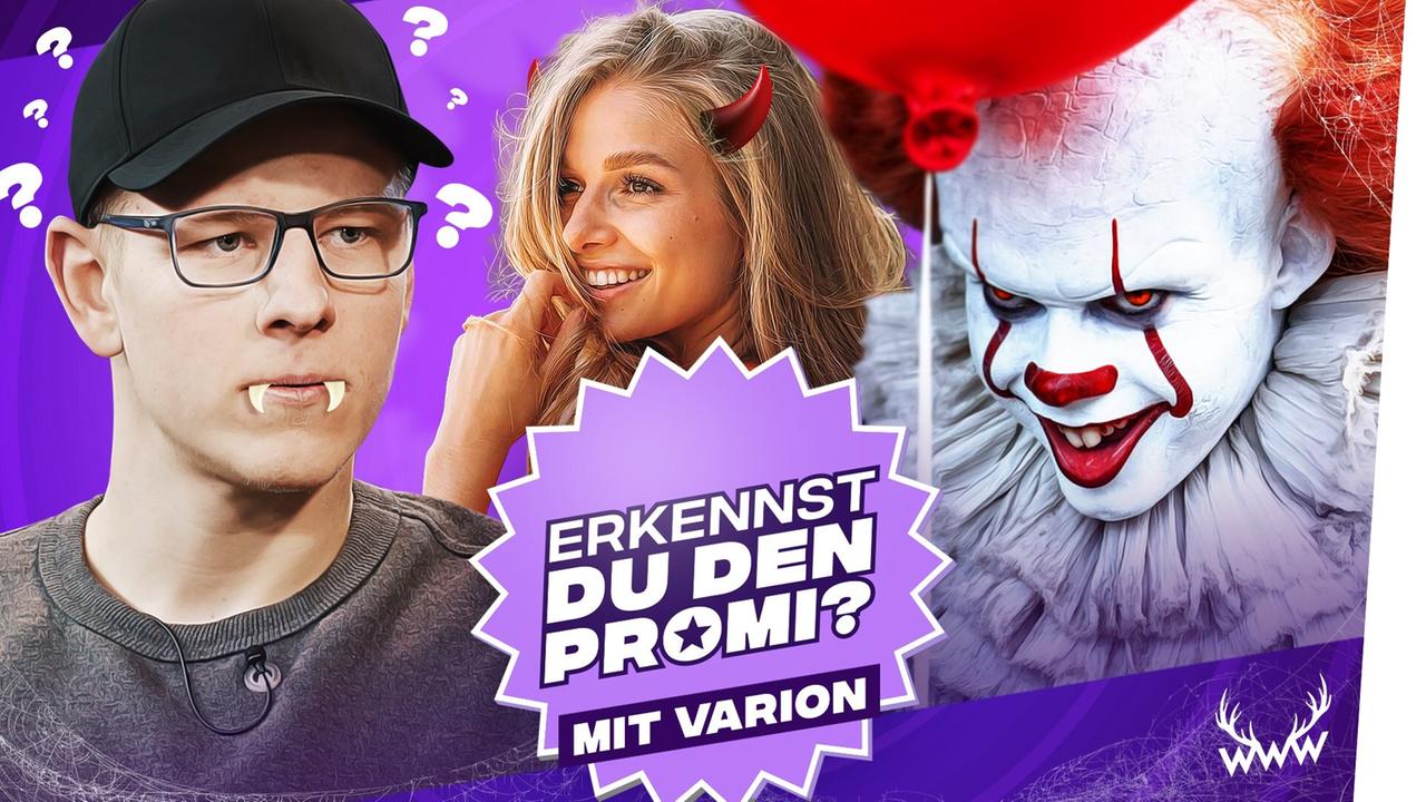 Erkennst DU den Promi? (mit Varion) - Halloween-Special