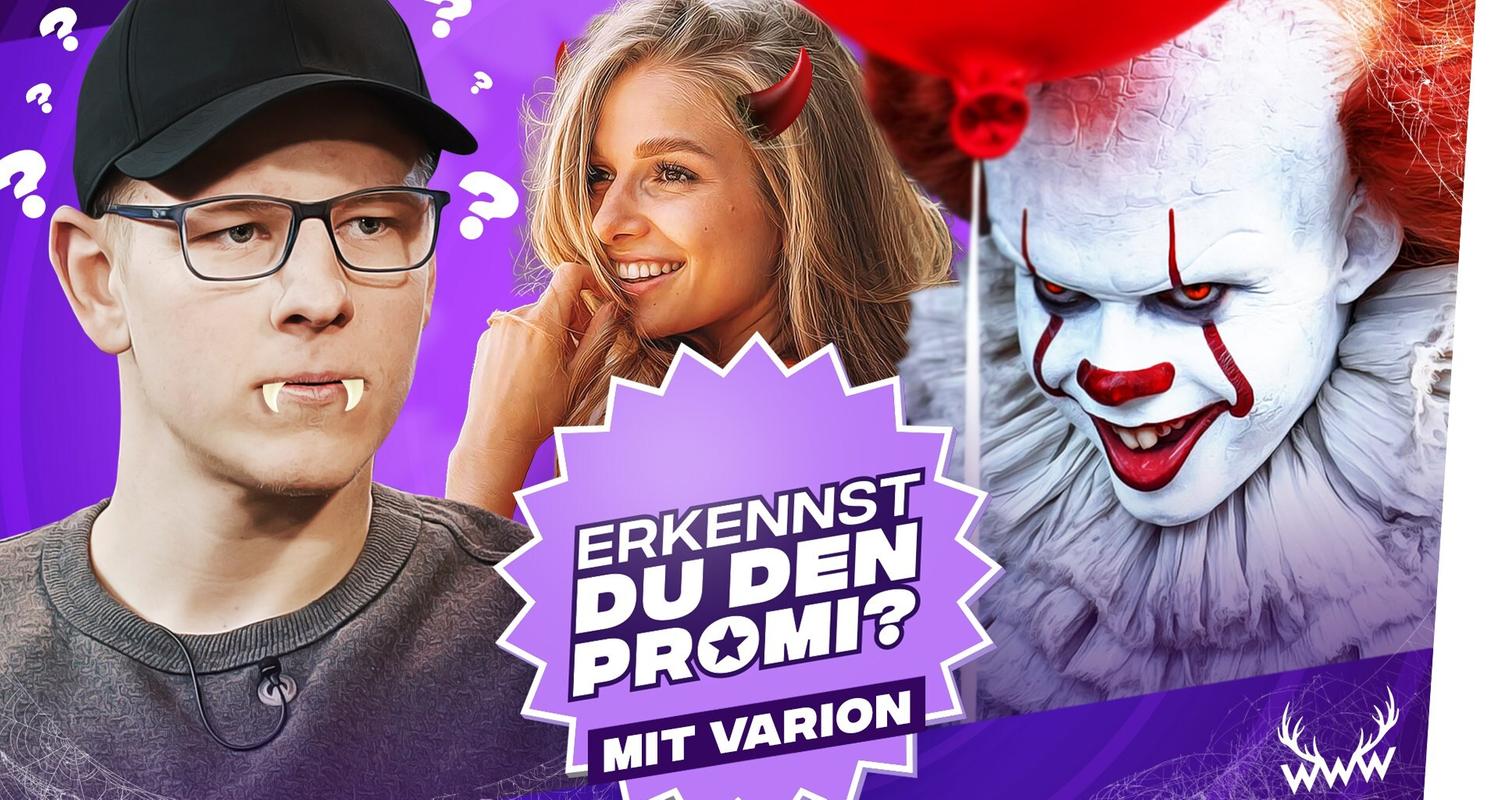 Erkennst DU den Promi? (mit Varion) - Halloween-Special