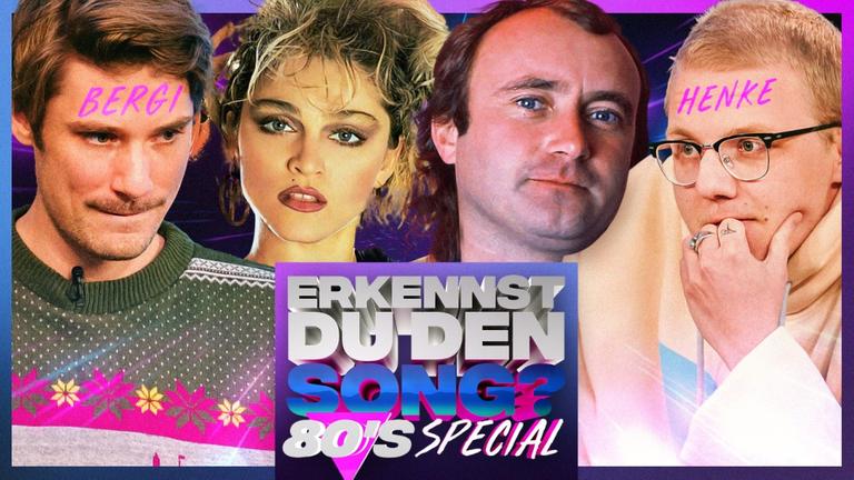 Erkennst DU den Song? - 80er SPECIAL (mit Herr Bergmann & Henke)