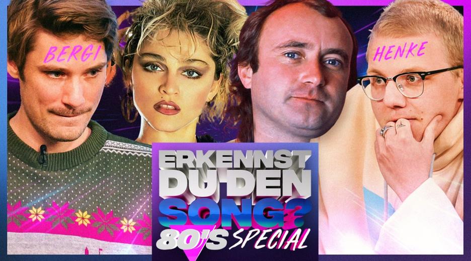 Erkennst DU den Song? - 80er SPECIAL (mit Herr Bergmann & Henke)