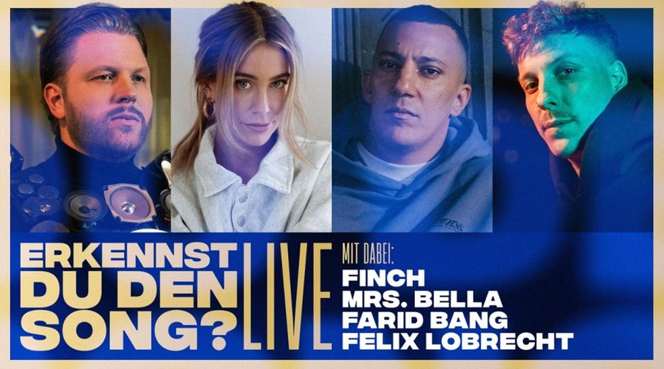 Erkennst DU den Song? - LIVE (mit Felix Lobrecht, Farid Bang, FiNCH & MRS. BELLA)