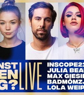 Erkennst DU den Song? - LIVE (mit Inscope21, Lola Weippert, Max Giesinger, Badmómzjay, Julia Beautx)