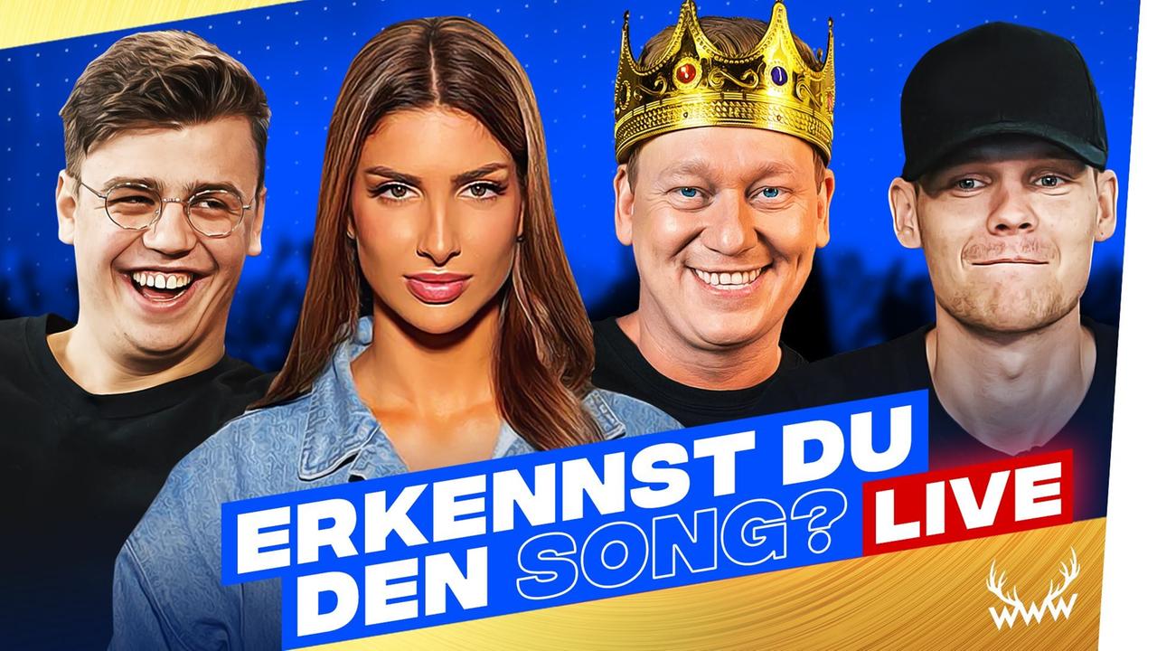 Erkennst DU den Song? - LIVE (mit Knossi, unsympathischTV, Papaplatte & Pati Valpati)
