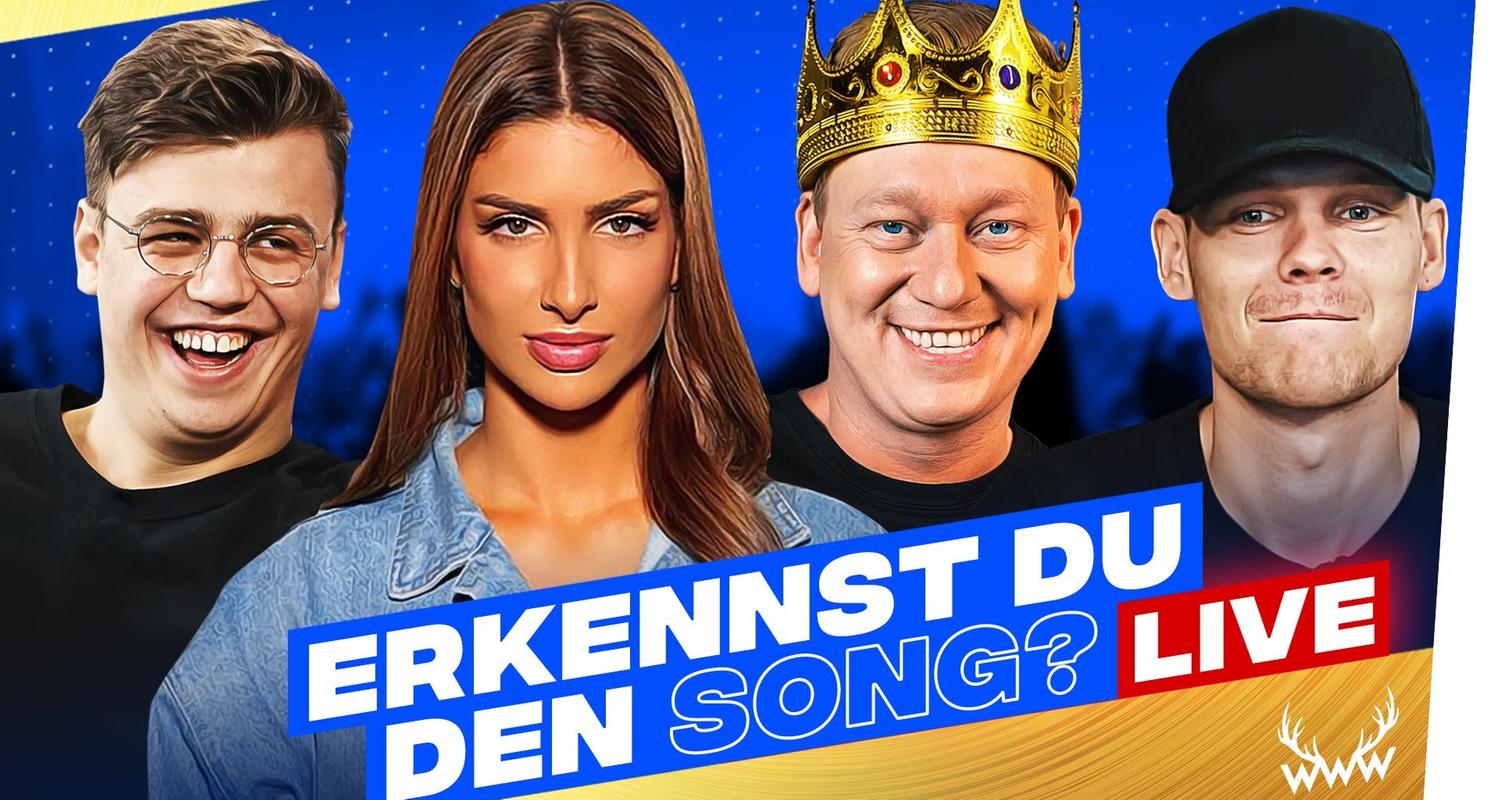 Erkennst DU den Song? - LIVE (mit Knossi, unsympathischTV, Papaplatte & Pati Valpati)