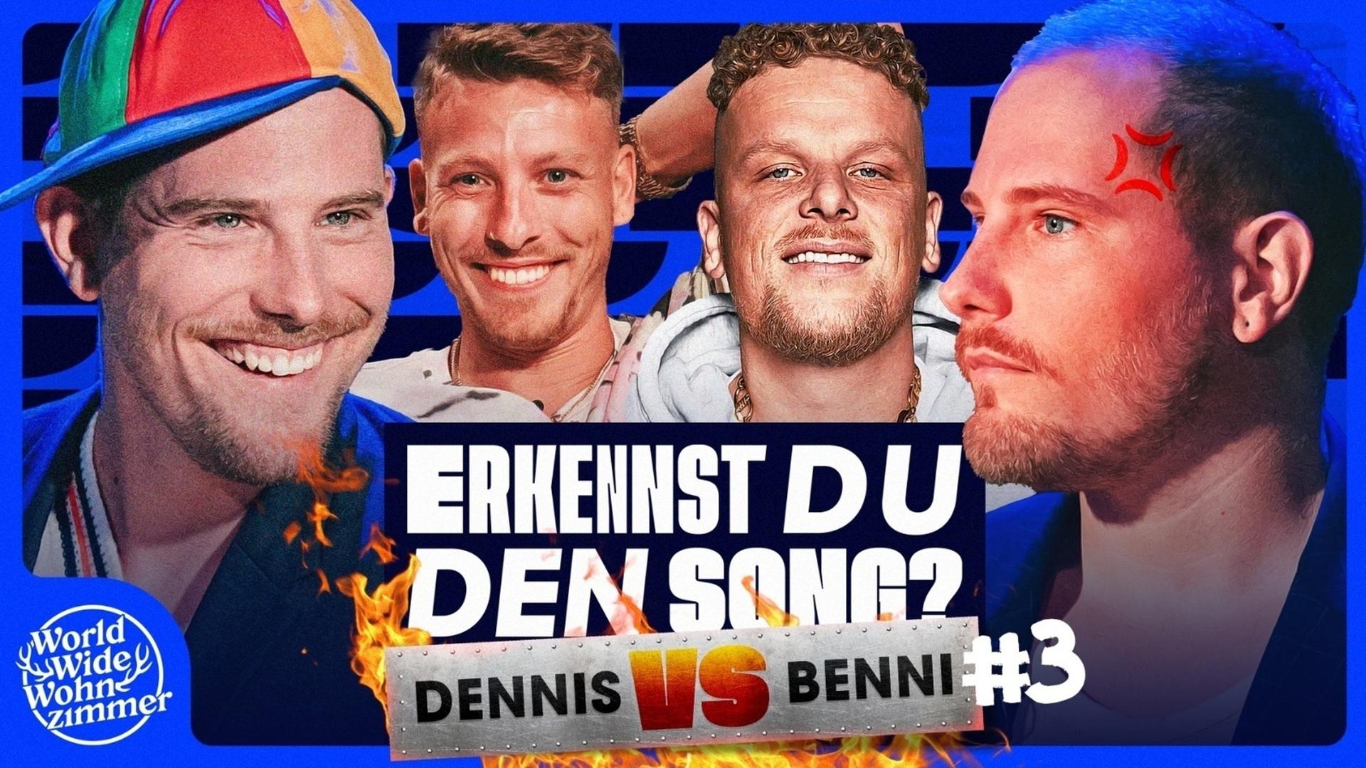 Erkennst DU den Song? (Dennis vs. Benni) - TEIL 3