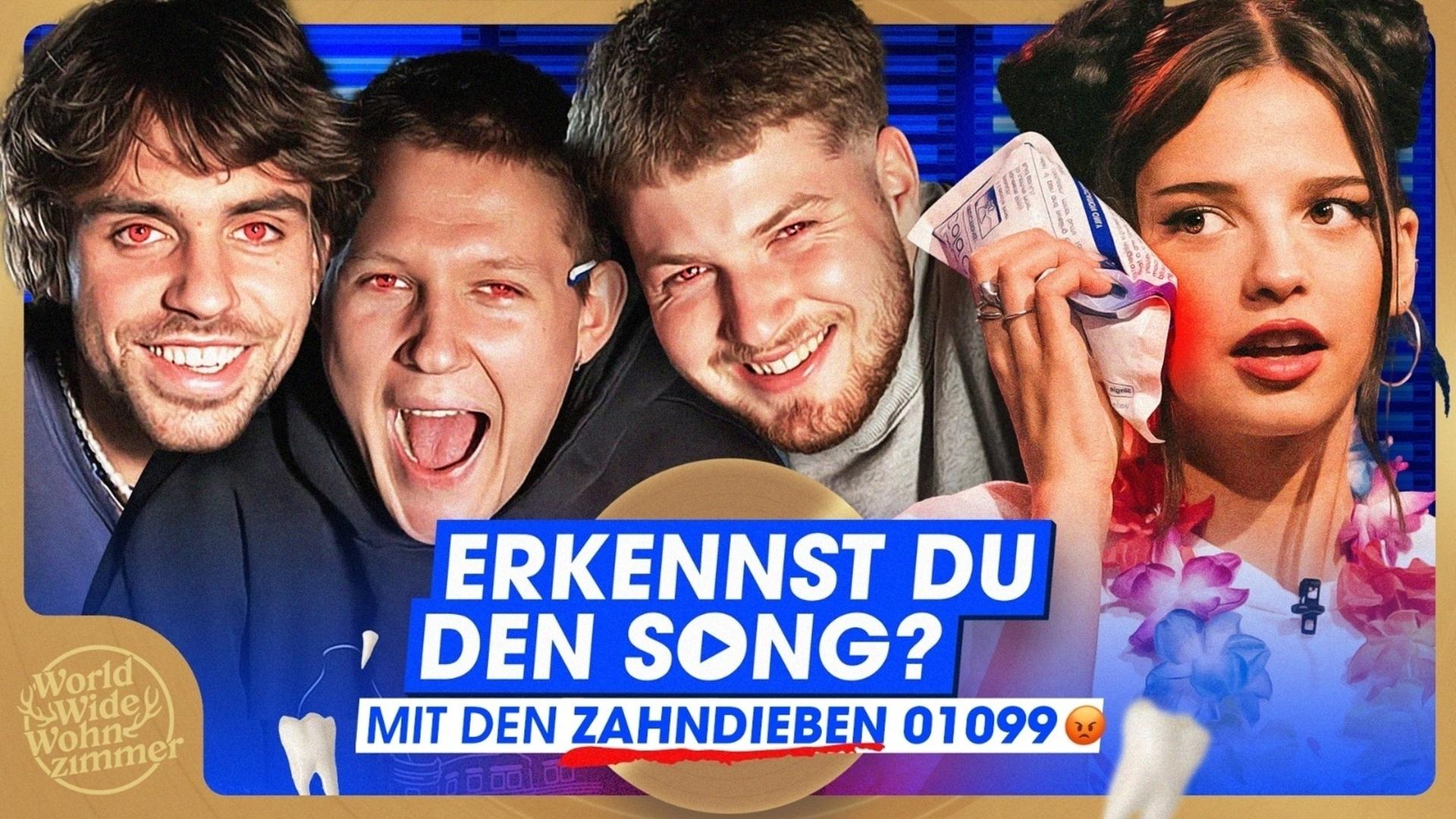Erkennst DU den Song? (mit den ZAHN-DIEBEN 01099) - TAG TEAM EDITION! #2