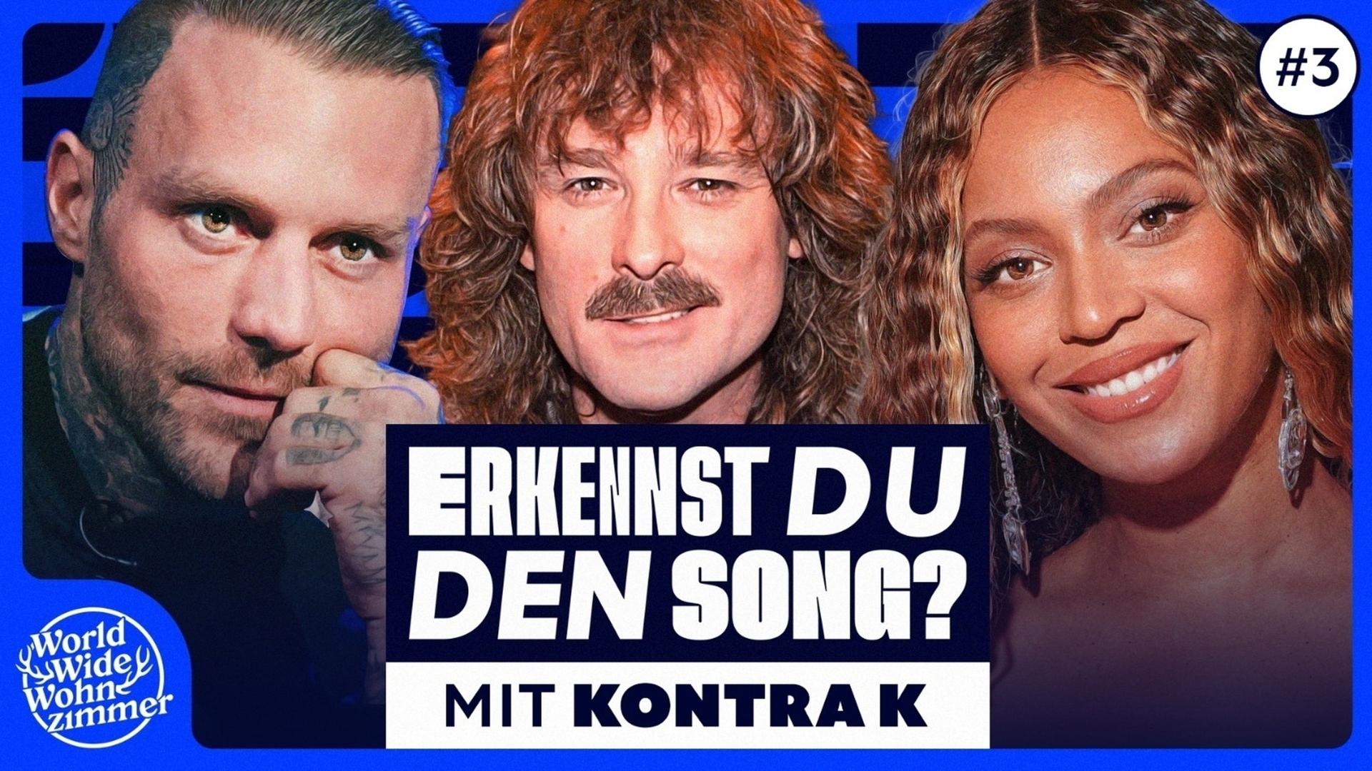 Erkennst DU den Song? (mit KONTRA K) - RUNDE DREI!