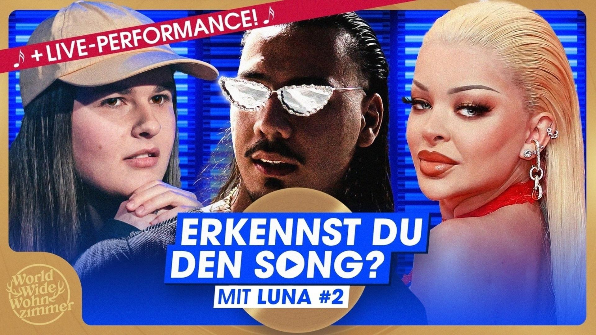 Erkennst DU den Song? (mit LUNA) + Live-Performance "Normal"