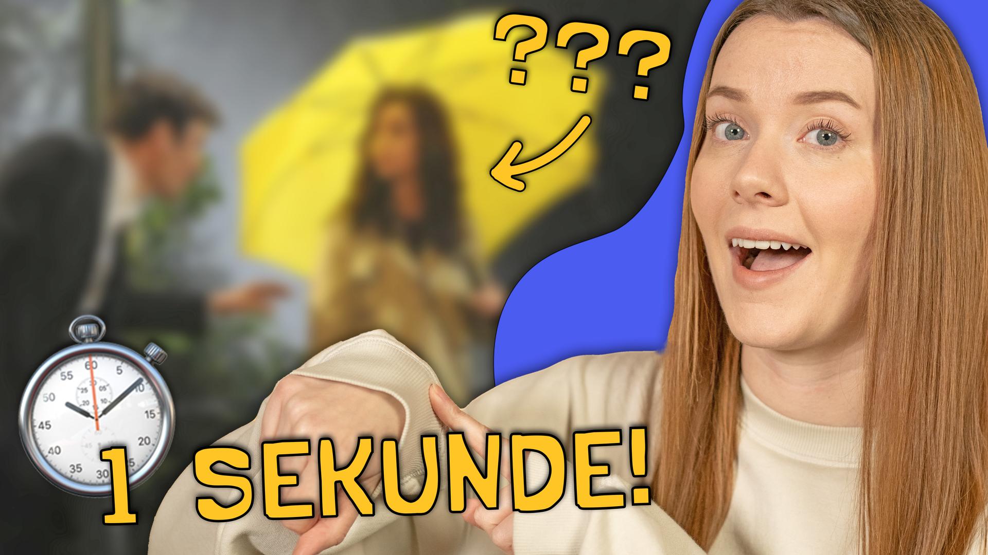 Erkennst du die SERIE an 1 SEKUNDE?  PART 4